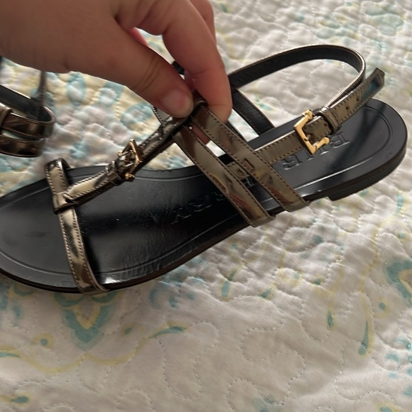 ❌SOLD❌ Burberry leather sandals - Picture 3 of 5